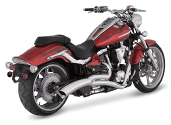 Vance & hines big radius 2-into-1 exhaust