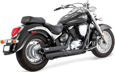 Vance & hines twin slash staggereds