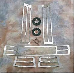 Parts unlimited tourbox light grille set