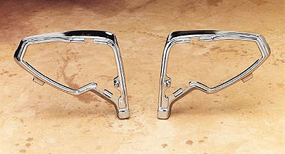 Show chrome accessories chrome mirror mount covers