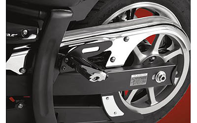 Show chrome accessories drive belt guard