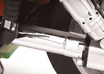 Show chrome accessories drive shaft cover