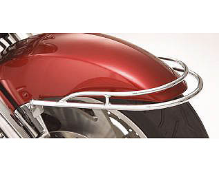 Show chrome accessories front fender rails