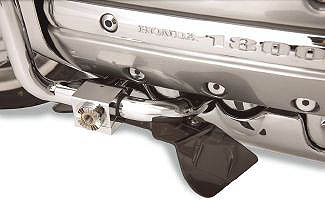 Show chrome accessories lower rain deflectors