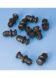 Show chrome accessories plastic rivets