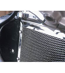 Show chrome accessories radiator top cover