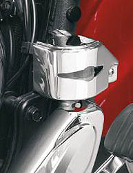 Show chrome accessories rear brake reservoir covers