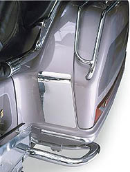 Show chrome accessories saddlebag kickplate set