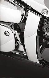 Show chrome accessories swingarm covers