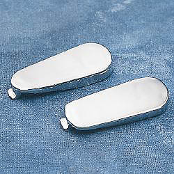 Show chrome accessories lower fairing chrome plugs