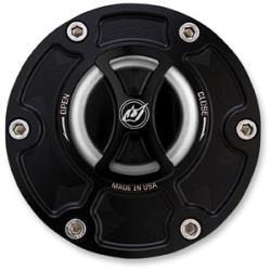 Driven d-axis fuel caps and bases