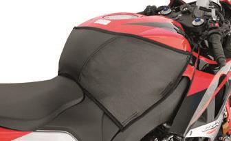 Targa sportbike half-tank covers