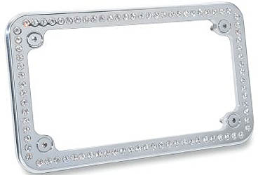 Pro one custom billet license plate frames