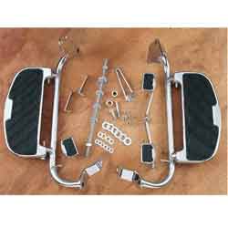 Parts unlimited chrome driver floorboards