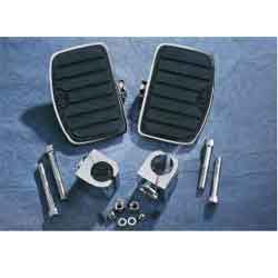 Show chrome passenger  floorboard sets