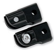 Accutronix rear folding footpeg adapters