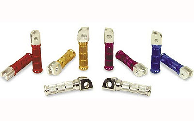 Emgo anodized-aluminum footpegs for sportbikes