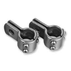 Rivco black highway peg mounting clamps