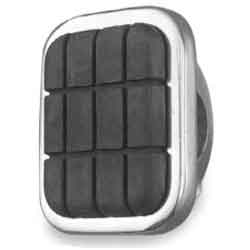 Parts unlimited brake pedal heel pivot pad