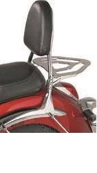 Show chrome accessories sissy bar kits and luggage rack