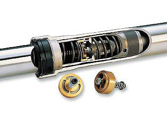Race tech gold valve cartridge fork emulators