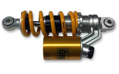 Ohlins shock absorber for honda