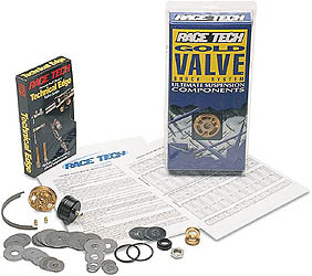 Race tech gold valve specialty shock kit