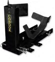 Condor trailer only wheel chock stand