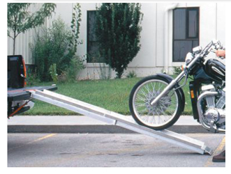 Pvi folding aluminum motorcycle ramp