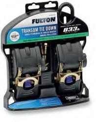 Fulton transom retractable ratchet tie-downs