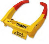Trimax universal chock lock