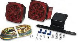 Optronics waterproof trailer light kits