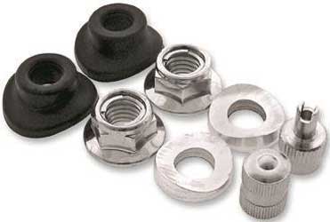 Bolt rim lock and valve stem seals set