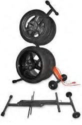 Psr kingpin wheel / tire carrier