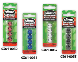 Slime valve stem caps