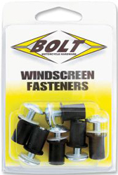 Bolt windscreen fasteners