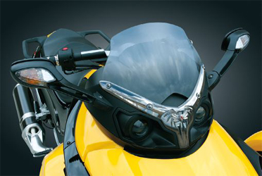 Kuryakyn windshield trim for can-am spyder