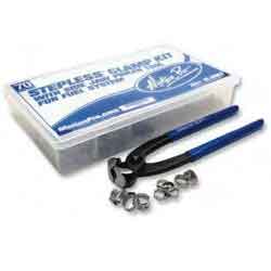 Motion pro stepless ear clamp kit for fuel system