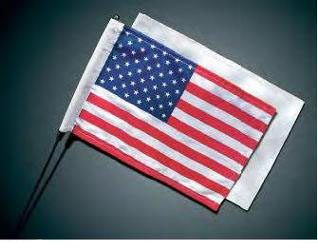 Kuryakyn antenna flag  mount with flag