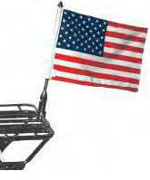 Pro pad inc. folding flag mounts with flag