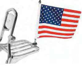 Pro pad inc. square rack flag mounts with flag