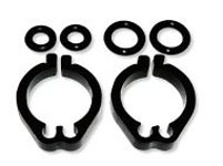 Grizzle fist clutch and throttle cable clamps