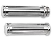 Pro 1 chrome billet aluminum grips