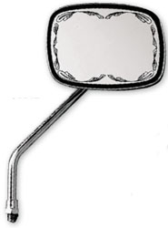 Emgo die cast scrolled mirrors