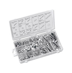 Performance tool metric bolt-nut-washer kit