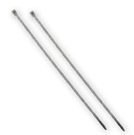 Drag specialties chrome cable ties