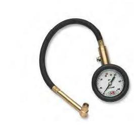 Accu-gage dial tire gauge with hose