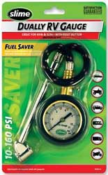 Slime dually dial tire gauge
