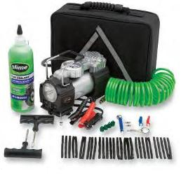Slime power spair flat tire repair kit