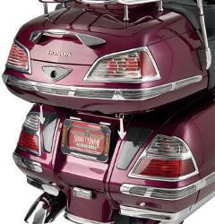 Show chrome accessories led trunk and saddlebag molding inserts